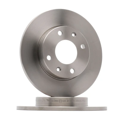 Imagen de DELPHI BG2213 Disco de freno 247 10 4 macizo aceitado sin procesar cojinete rueda, anillo sensor ABS PEUGEOT: 205 II Hatchback