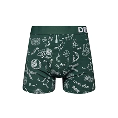 Imagen de Dedoles Calzoncillos Hombre y Chico Ropa Interior Algodón Boxer Muchos diseños Divertidos Dinosaurios Hockey Patos, Color: Verde, diseño: Física o química (bóxers Ajustados), tamaño: XL