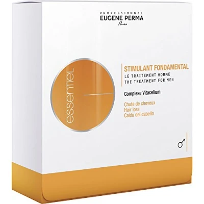 Imagen de Eugene Essentiel Stimulant AMPOLLAS (Men) 12X3.5 ml, Cotton, Negro, 3.5 ml (Paquete de 12)