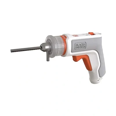 Imagen de Black+Decker Atornillador Monta Muebles Hexdriver 3,6V BCRTA01 XJ, No Aplica, 5.5 Nm
