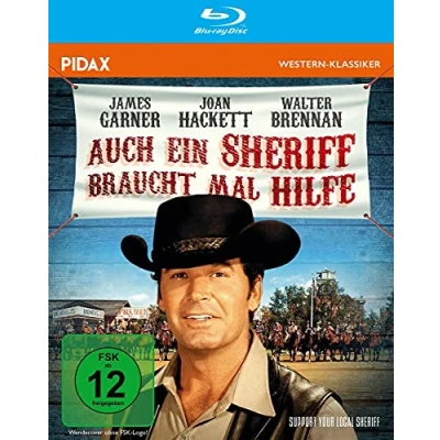 Imagen de Auch ein Sheriff braucht mal Hilfe (Support Your Local Sheriff) / Brillante Westernkomödie mit James Garner (MAVERICK) (Pidax Western Klassiker) [Blu ray] [Alemania]