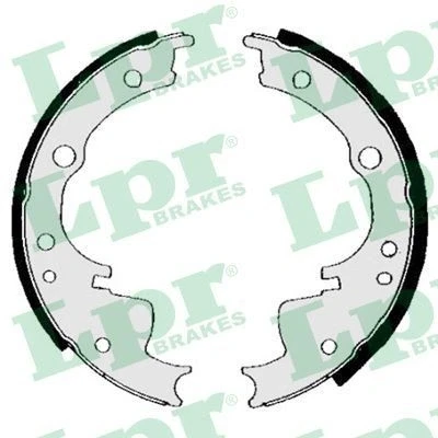 Imagen de Kit de zapatas LPR 04330