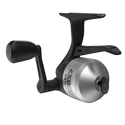 Imagen de Zebco 33 Micro Triggerspin Carrete de Pesca, Quickset Anti Reverse con Alerta mordida, Arrastre Ajustable dial Suave, potentes Engranajes Totalmente metálicos un Marco Grafito Ligero,