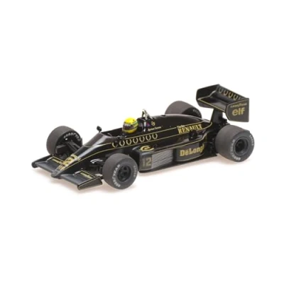 Imagen de Minichamps 540863312 Lotus 98T Ayrton Senna 1986 Dirty Version 30th Anniversary Collection Escala 1/43 Coche en Miniatura