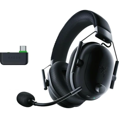 Imagen de Razer Blackshark V2 Pro (Xbox) Auriculares E Sports Inalámbricos de Consola para Xbox SX &amp; One (Triforce 50mm, HyperSpeed Wireless 2,4 GHz, Micrófono Desmontable HyperClear) Negro
