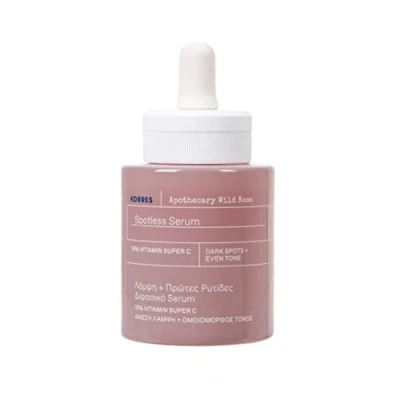 Imagen de KORRES APOTHECARY WILD ROSE Suero hidratante con vitamina C para piel radiante, dermatológicamente probado, vegano, 30 ml