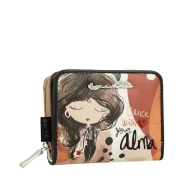 Imagen de Anekke Piccolo ALMA RFID Monedero, Mujer, Talla: One Size, Multicolore