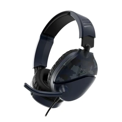 Imagen de Auriculares gaming Turtle Beach Recon 70, De diadema, Con cable, Multiplataforma, Micrófono, Camo