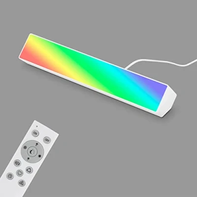 Imagen de Briloner Foco RGB Smart Home, funciona con Alexa, mando a distancia, barra de luz LED, decoración habitaciones, juegos, accesorios lámpara pared,