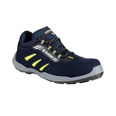 Imagen de BASE Protection Frisbee S1P ESD SRC Zapato de Seguridad, Talla: 42, Color: Azul/Amarillo, B0647BLY42