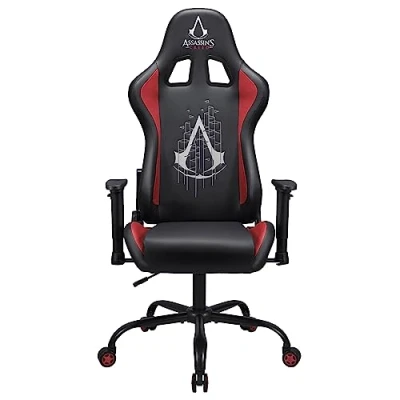Imagen de Subsonic Assassin&#039;S Creed Silla Gaming ergonomica Respaldo/Asientos Ajustables de Oficina Gamer para Adultos con Licencia Oficial