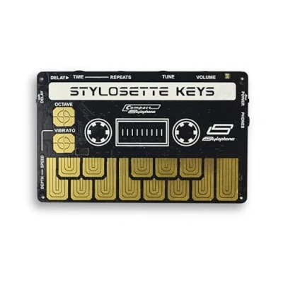 Imagen de Stylophone Stylosette Touch Keyboard x Cassette The Mini Synth Musical Instrument Electronic Synthesizer