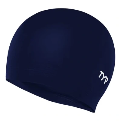 Imagen de Tyr Solid Bonnet de Bain Latex, Adulte Unisexe, Navy, Talla única