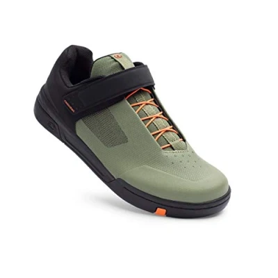 Imagen de Crankbrothers Stamp Speed Lace, Zapatillas de Ciclismo Unisex Adulto, Verde Negro Naranja, 40,5 EU