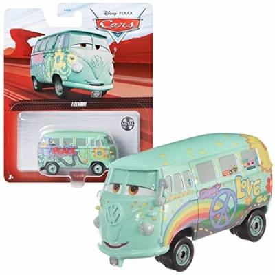 Imagen de Mattel Selección Vehículos Racing Style Disney Cars Die Cast 1:55 Coche, DXV29N 3 Single:Fillmore