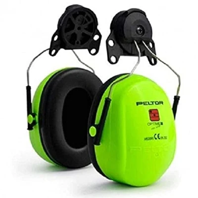 Imagen de 3M PELTOR Optime III Orejeras para casco Verde Militar 34 dB (1 orejera/caja), H540P3E 475 GB