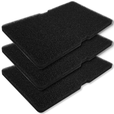 Imagen de cyclingcolors 3x Filtro de Espuma para Secadora Pelusa compatible con Beko Grundig Blomberg ElektraBregenz 2964840100