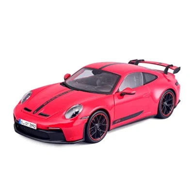 Imagen de Maisto Porsche 911 GT3 2023 Modelo de Coche a Escala 1:18, Color Rojo (536458R)