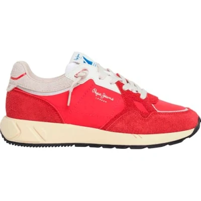 Imagen de Pepe Jeans Marlon Divided Zapatillas, Mujer, Talla: 37, Cardinal red Zapatos