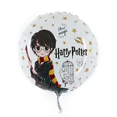 Imagen de Harry Potter globo foil balloon mylar round (46 cm, 18 pulgadas) original Wizarding World
