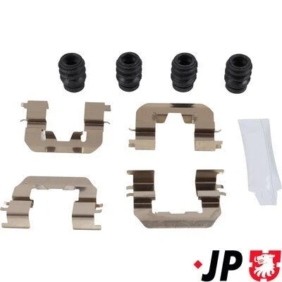 Imagen de JP GROUP 3664004010 Kit de accesorios, pastillas frenos Eje delantero KIA: RIO 3