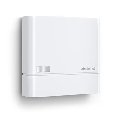 Imagen de Steinel NightmatIQ Dispositivo de control crepuscular, en color antracita, con sensor luz para iluminación exterior, grado protección IP54 y consumo 230 V