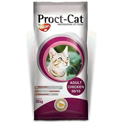 Imagen de Pienso para Gatos Proct Cat Adult Chicken 30/10 Peso 20kg