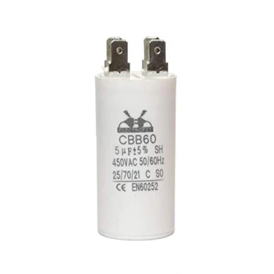Imagen de Condensador de motor Electrofit CBB60 450 V CA y 5 uF