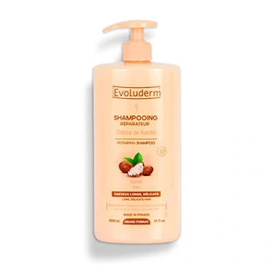 Imagen de EVOLUDERM CHAMPU DELICE DE KARITE CABELLOS LARGOS Y DELICADOS REPARADOR 1000 ML