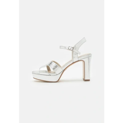 Imagen de Tamaris 1 28349 42, Sandalias de tacón Mujer, Plata, 41 EU