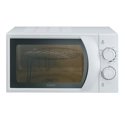 Imagen de Candy Smart CMG 2071M, Microondas con Grill, 20L, 700W, Potencia Grill 900W, 6 Niveles de Potencia, Alerta Acústica Fin Cocción, Plato 24,5CM, Rack, Descongelación Automática, Blanco
