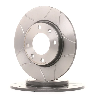 Imagen de BREMBO MAX LINE 08.5334.75 Disco de freno 247 8 4 macizo, ranurado revestido con tornillos PEUGEOT: 306 Hatchback, 206 Berlina norauto,