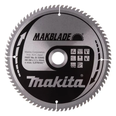 Imagen de Hoja de sierra circular MAKITA MAKBLADE 260 x 30 80 Z (B 32845)