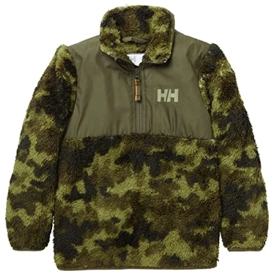 Imagen de Helly Hansen K Champ 1/2 Zip Midlayer, Camisa Niños, Verde (Green), 6