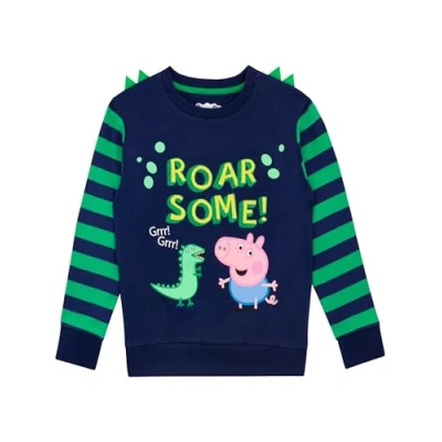 Imagen de Peppa Pig Sudadera para niños George Azul 3 4 Años