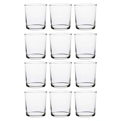 Imagen de AC Pack de 12 Vasos Modelo “Pinta Fabricación en Cristal Resistente Apto para lavavajillas 35,5 CL Unidades