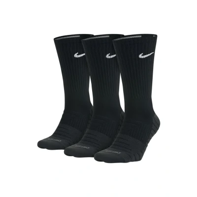 Imagen de Nike Performance Everyday MAX CUSH CREW Unisex 3 PACK Calcetines de deporte, Talla: 38 42, Black