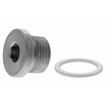Imagen de VAICO V45 0153 Tapon de Cárter M18 x 1,5 Aluminio con junta anular Original calidad PORSCHE: Cayenne, Cayman, 944 Coupé