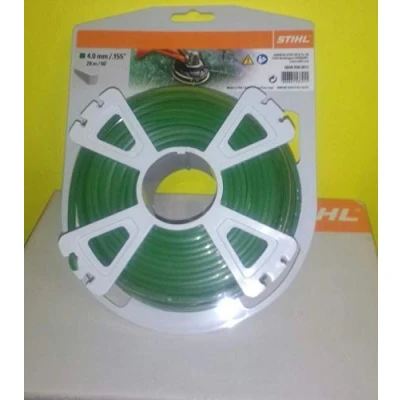 Imagen de Stihl Hilo para desbrozadora, 4 mm, cuadrado, 28 m, verde