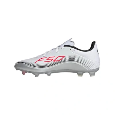 Imagen de adidas Performance F50 Messi League FG/MG Botas de fútbol con tacos white/lucid red/silvercoloured, Hombre, Talla: 41 1/3 Zapatos