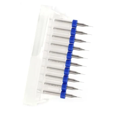 Imagen de 10pcs Micro Brocas De Tarjeta Pcb Poco Broca Carburo Drill Bits Circuito Impreso Impresión 0.1 Mm a 1.4 Herramienta Taladro (0.2 Mm)