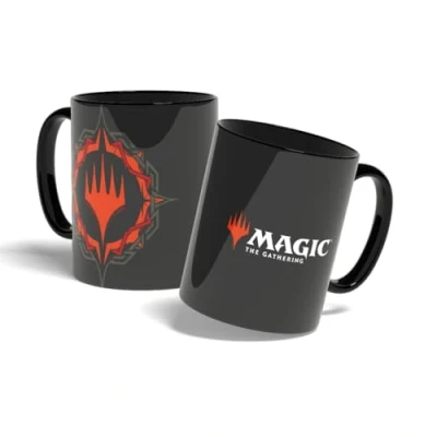 Imagen de Konix Magic The Gathering Taza de cerámica 320 ml Motivo color rojo Negro