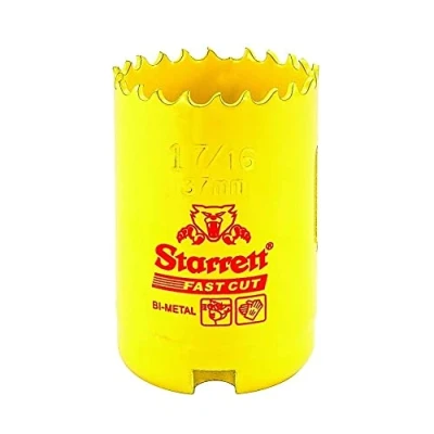 Imagen de Starrett 63FCH037 Corona perforadora (37 mm) color amarillo