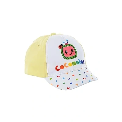 Imagen de CoComelon Gorro para Niños, Diseño Clasico Gorra Ajustable, de Verano Infantil, Regalo Niños y Bebes Amarillo