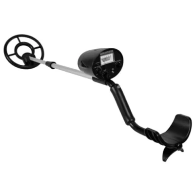 Imagen de Velleman Detector de Metales, Disco Impermeable 18 cm, medidor analógico, para Principiantes, Profundidad detección 12 cm
