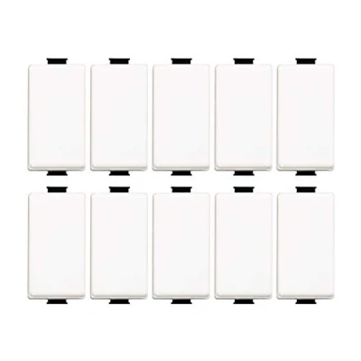 Imagen de Bticino ASTAM5001 Interruptor Matix 1P 16 A, kit 10 unidades, blanco