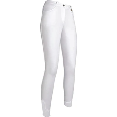 Imagen de HKM Kate 146 Pantalones de equitación, Color Blanco
