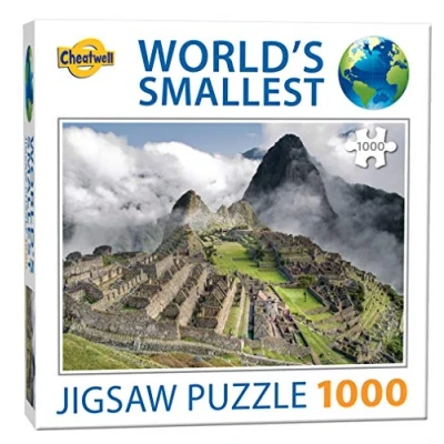 Imagen de Cheatwell Games 13916 World&#039;S Smallest 1000 Piece Jigsaw Puzzle Machu Picchu