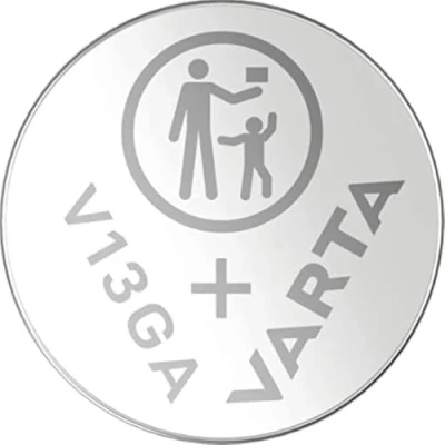 Imagen de Varta V13GA LR44 A76 AG13 13GA V76PX SR44 Monedas alcalinas en Caja de batería wns emg world, 40 Piezas
