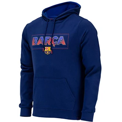 Imagen de Fc Barcelona Sudadera con capucha (colección oficial para hombres), azul, 8 años